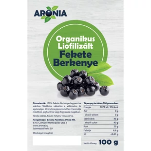  Liofilizált Fekete Berkenye  100 gr